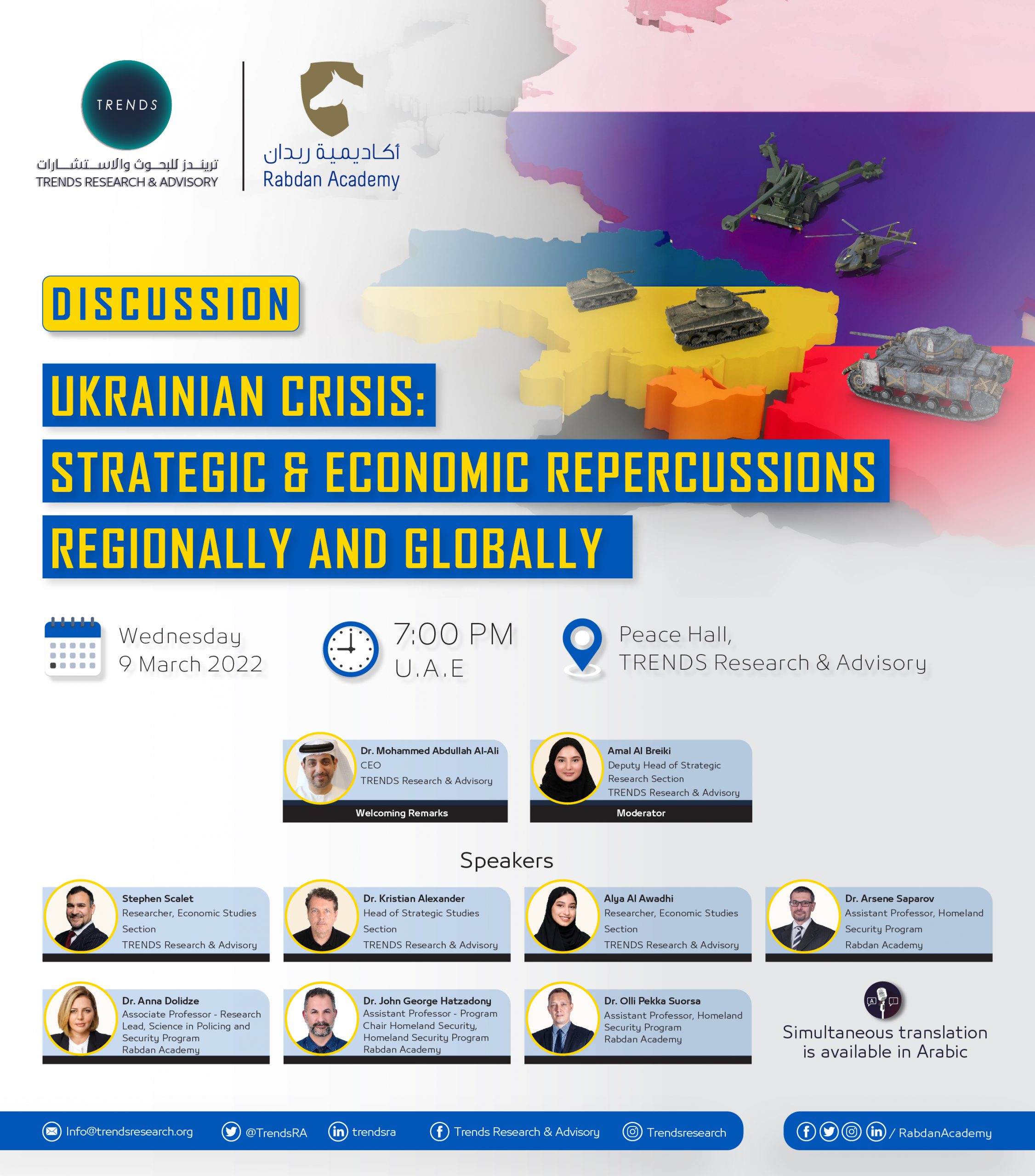 Ukrainian Crisis: Strategic and Economic Repercussions Regionally and Globally