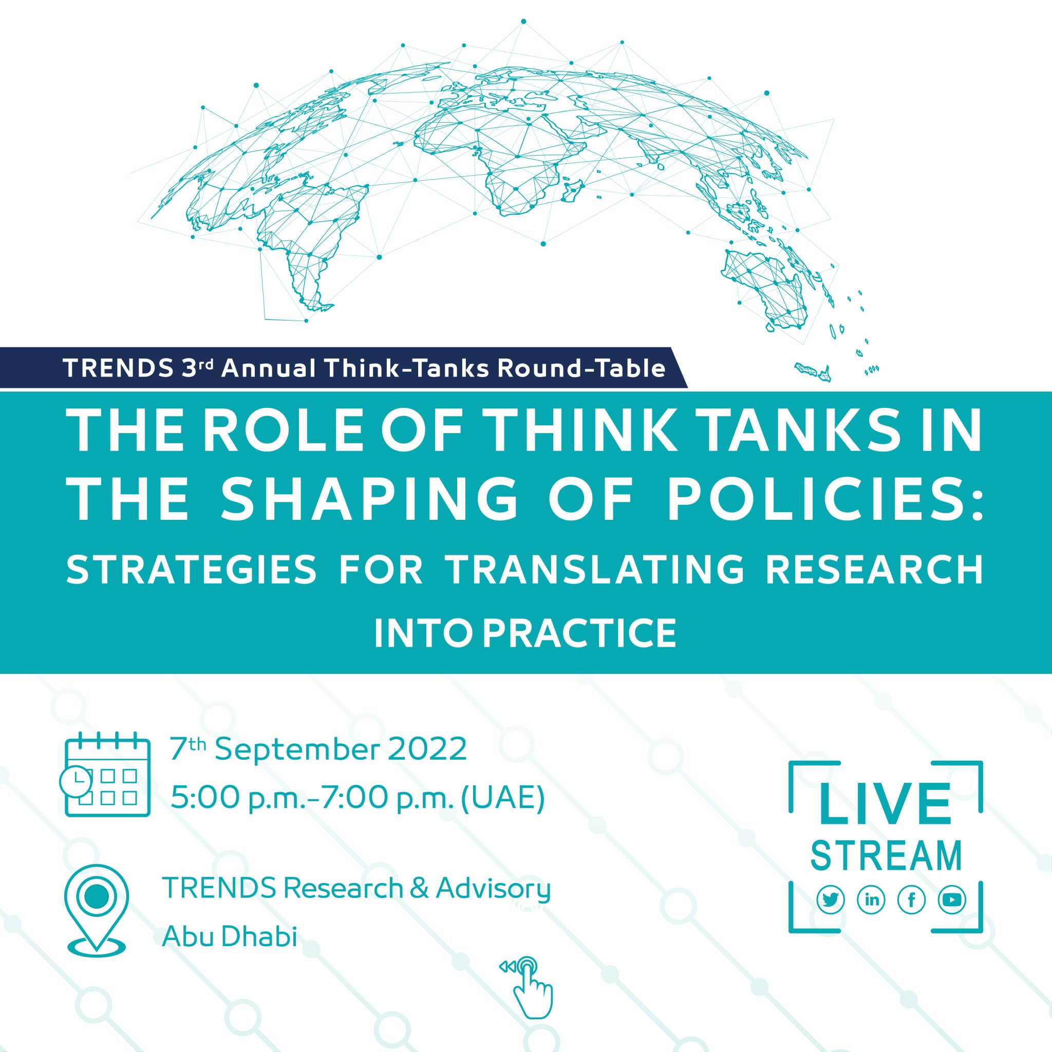 The Role of THINK TANKS in the Shaping of Policies: Strategies for Translating Research into Practice