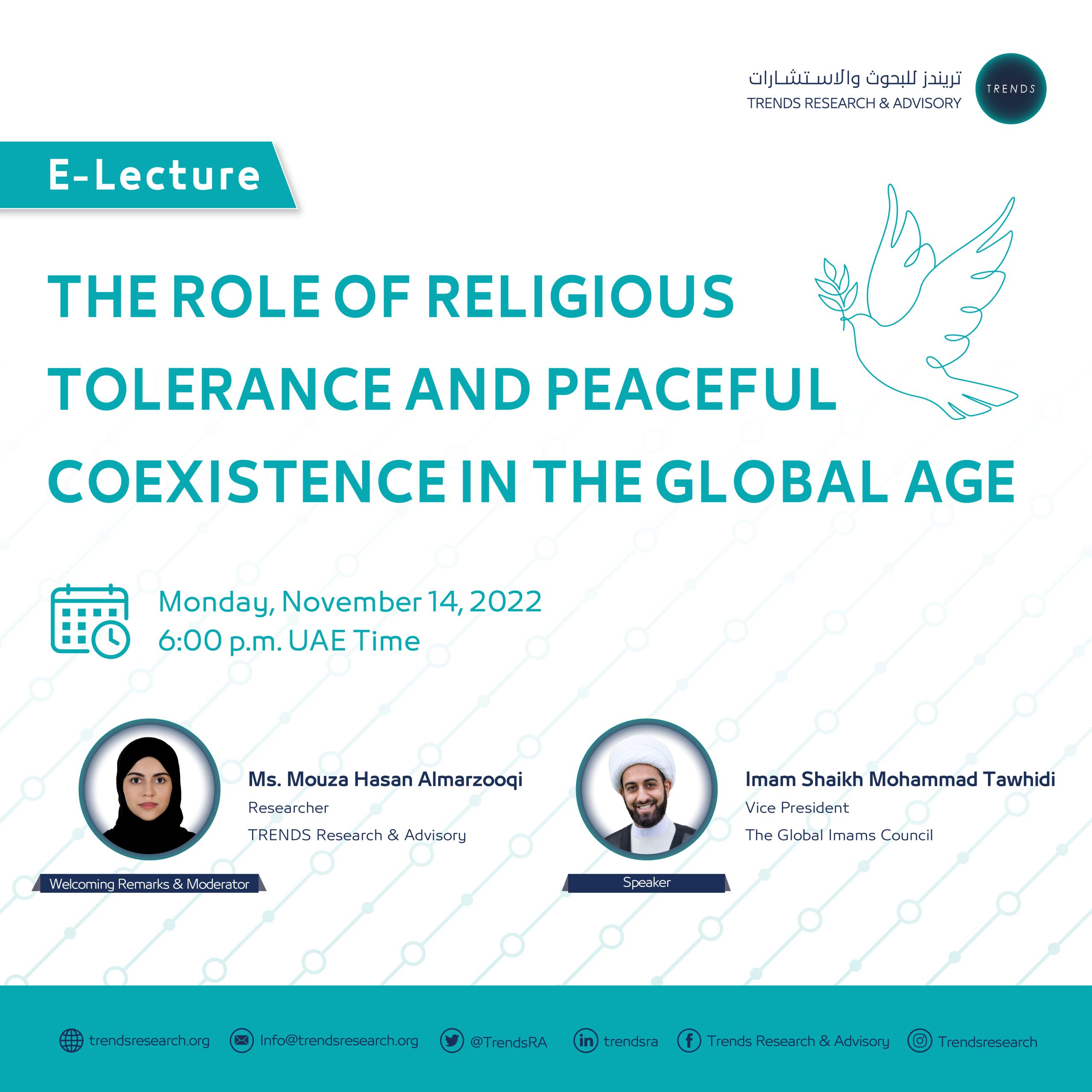 The Role of Religious Tolerance and Peaceful Coexistence in the Global Age