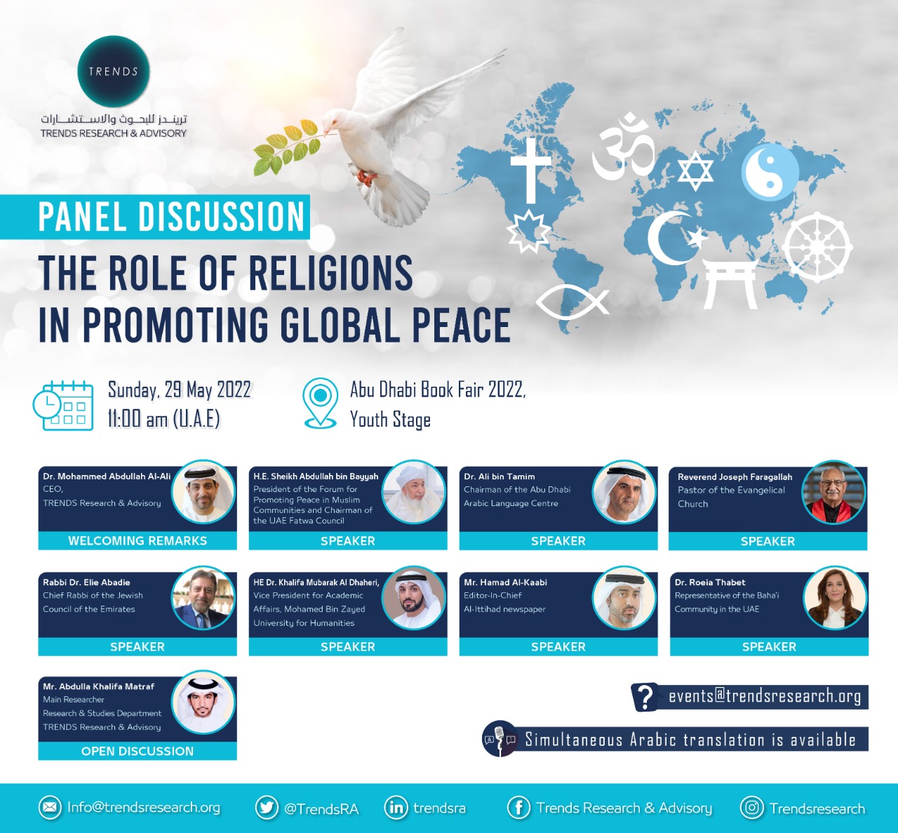 The Role of Religions in Promoting Global Peace