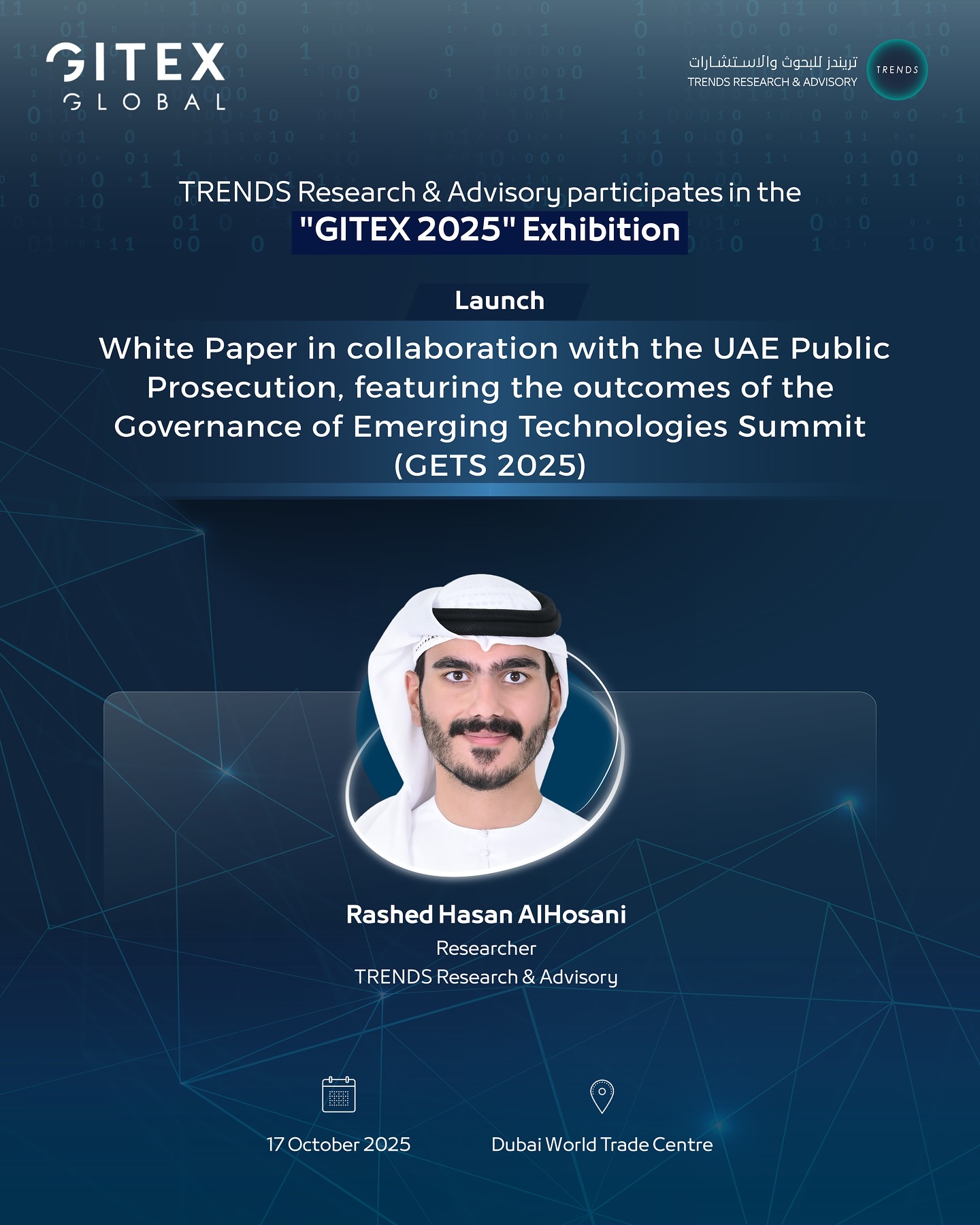 White Paper in collaboration with the UAE Public Prosecution, featuring the outcomes of the Governance of Emerging Technologies Summit
