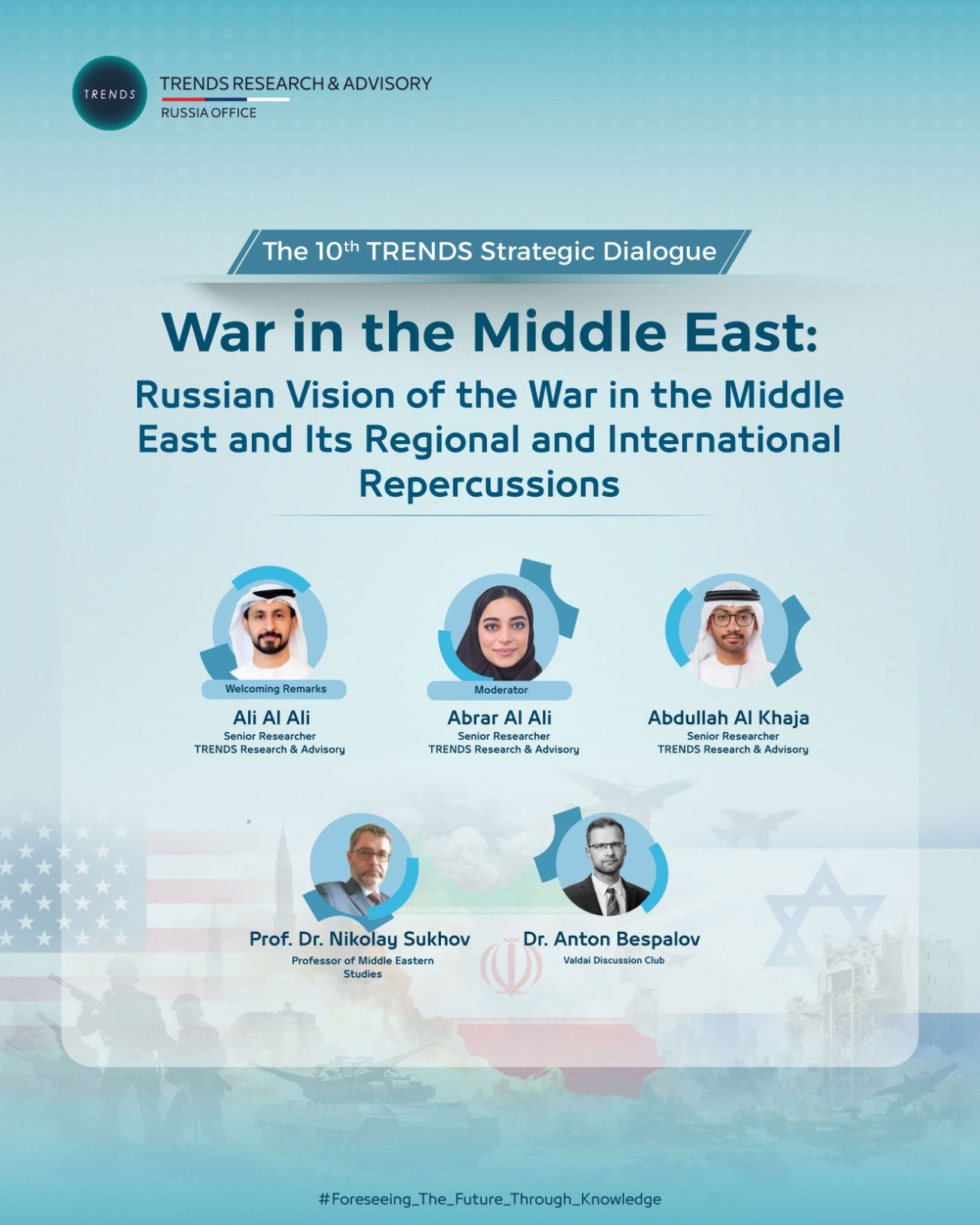 War in the Middle East: Russian Vision of the War in the Middle East and Its Regional and International Repercussions